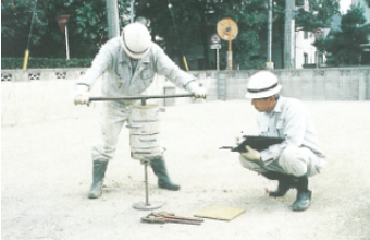 地質調査→耐震性向上